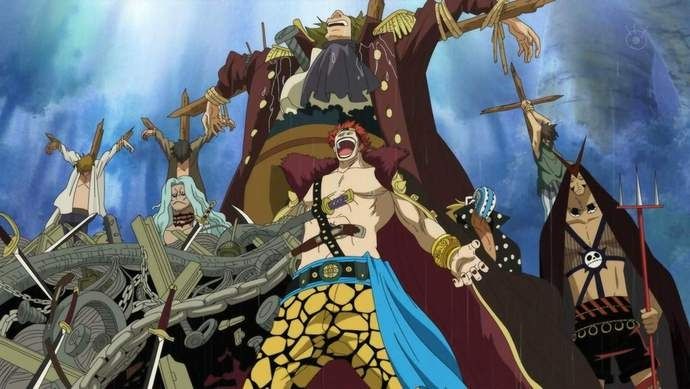  铁头|海贼王中的“铁头娃”之争，路飞都不及他，连着和三位四皇摩擦