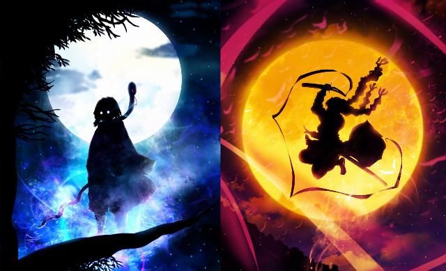  猪猪|《鬼灭之刃》绝美“背影图”，蝴蝶三姐妹又飒又虐，猪猪依然很帅