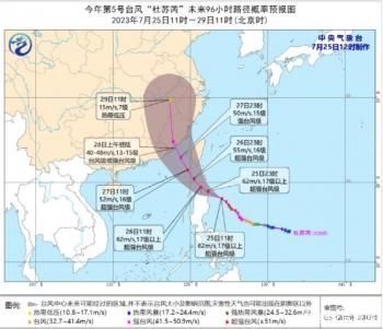 “杜苏芮”升级 福建27日夜里到28日迎最强风雨时段