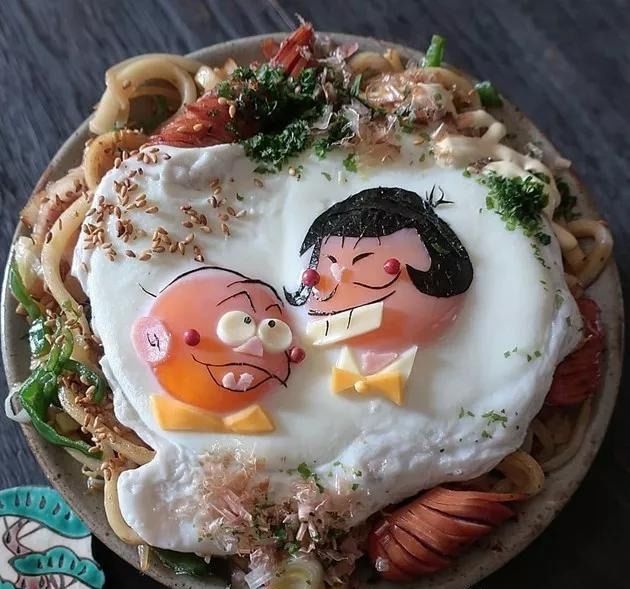 鸡蛋|?这位妈妈太有才,2颗蛋就能做出卡通角色便当,真是暖心又暖胃