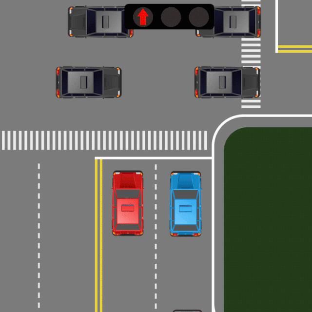  赶紧|赶紧往前挪！！这种情况下，车辆闯红灯不受处罚！