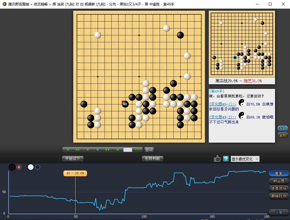  连笑|龙星战小组赛最终局 连笑击败杨鼎新搭上半决赛末班车