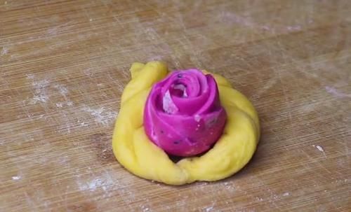 火龙果|南瓜配火龙果,你没试过的新做法,好吃极了