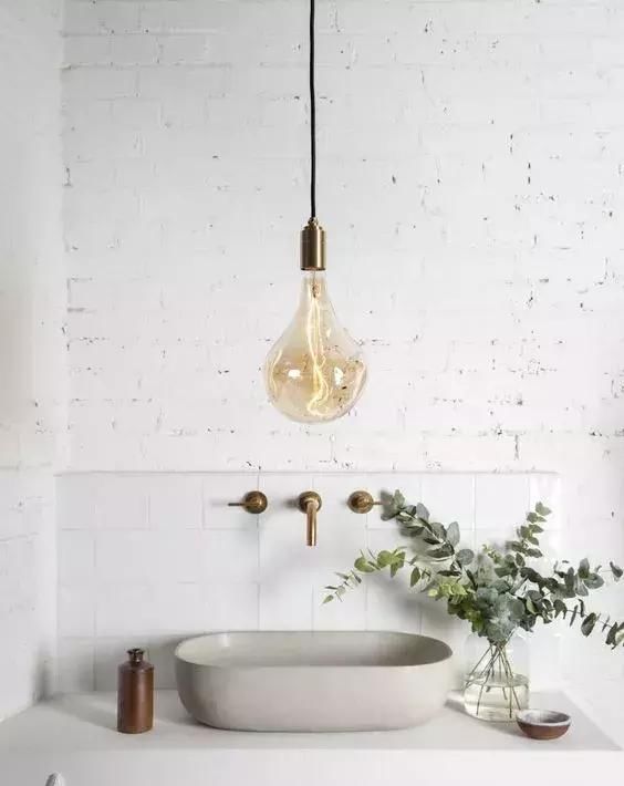  洗漱|卫生间太丑, 一定是洗漱台不够漂亮, 看看别人家的吧