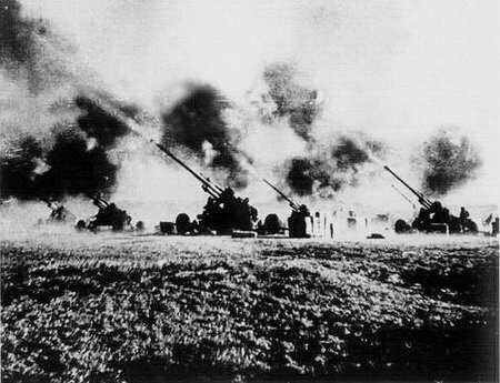 志愿军后勤补给线|志愿军高炮24营,与敌血战一整天,洪学智目睹后感叹:英雄的部队