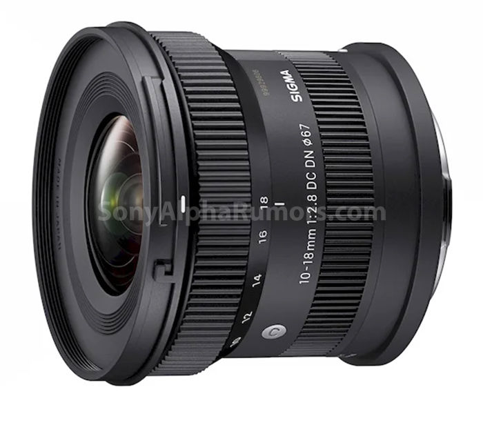 适马 APS-C 镜头 10-18mm f/2.8 DC DN曝光，支持DMF全时手动对焦
