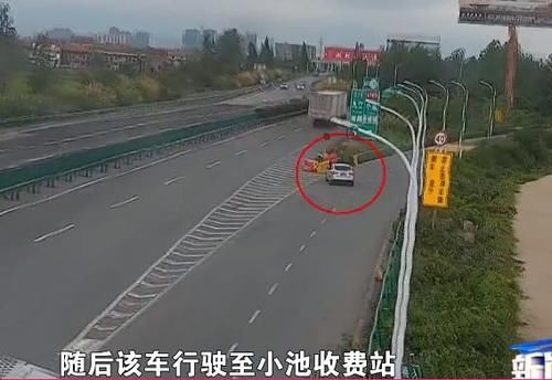 不算停车|女司机高速停车还一脸无辜：我用脚踩的刹车，没挂P档，不算停！