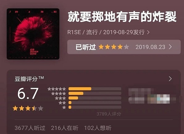 成团|6大限定团首张EP评分,两大男团评分一样,这一组合评分最低