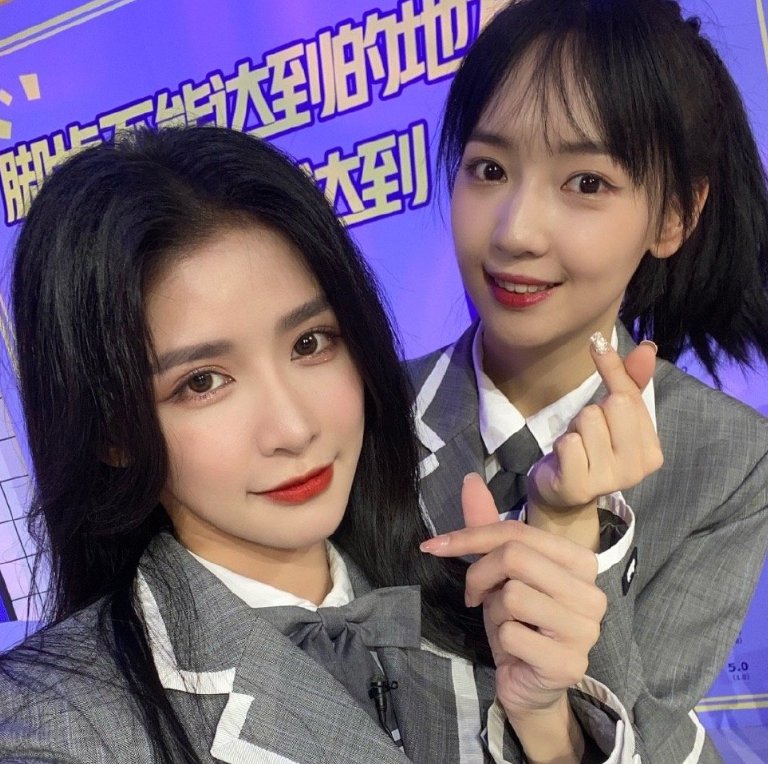  青春有你2|蔡卓宜分享婧妹团综合影，谁注意到配文内容？真羡慕这种友谊