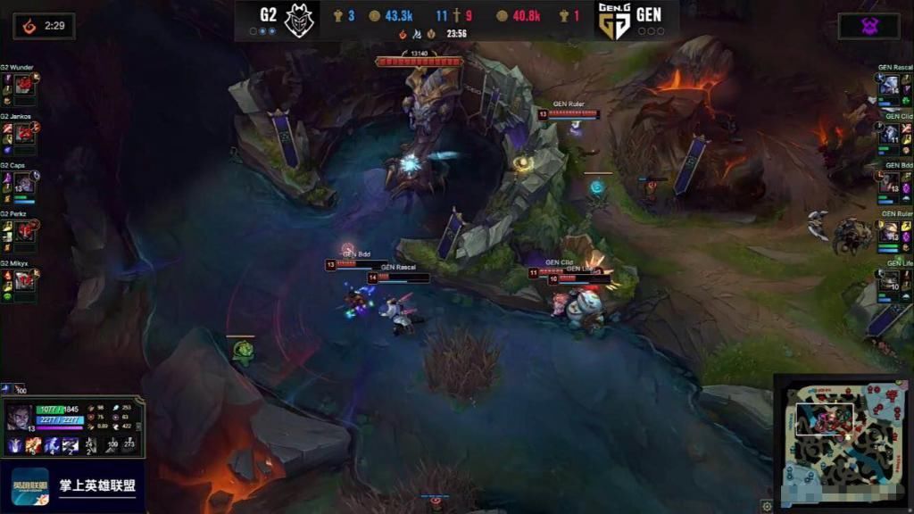 暗示|G2晋级四强！赛后扎心动作暗示GEN游回去，管泽元怒了：除尺帝没正常人