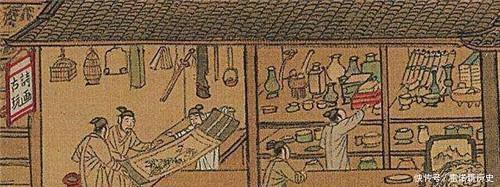 清明上河图|放大后的《清明上河图》老板,你是不是拿错了,菜刀可不是斧头