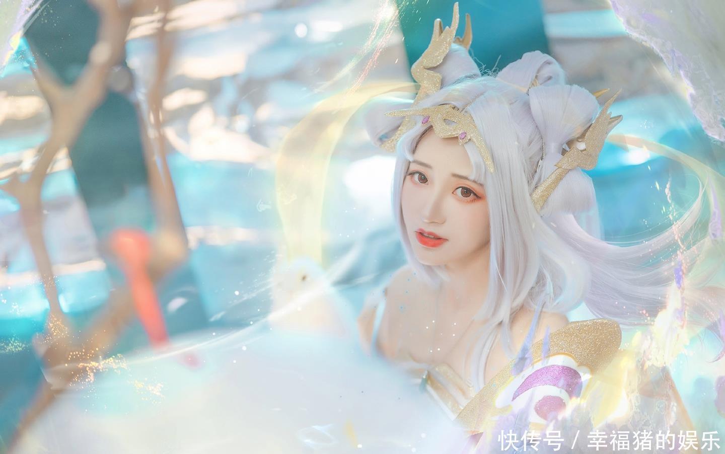 梦幻|这是你梦里见过的小姐姐吗?王者荣耀嫦娥梦幻COS