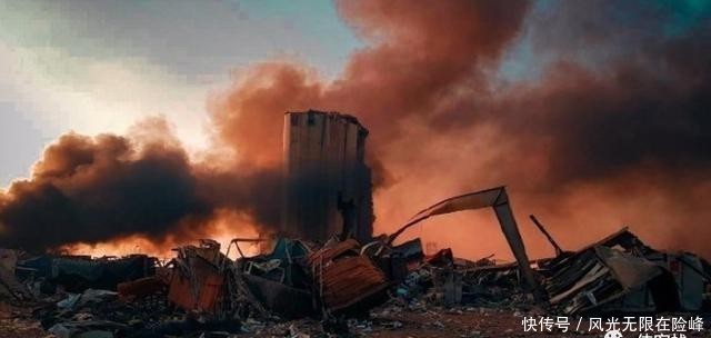如同|黎巴嫩首都大爆炸，如同地狱