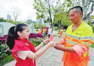 种子|福州：多彩文明活动　播撒文明种子