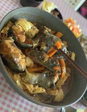  秋燥|白露时节之红薯版零油添三汁焖清江鱼,缓解秋燥就靠它