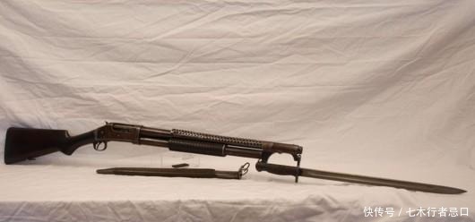 叫苦|史上第一把泵动式霰弹枪,打得德军叫苦连连,抗议禁止使用