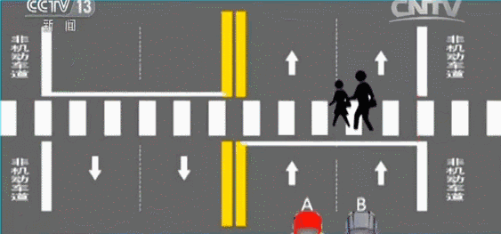 车可以直行通过|车主请注意！最新礼让行人规则公布！