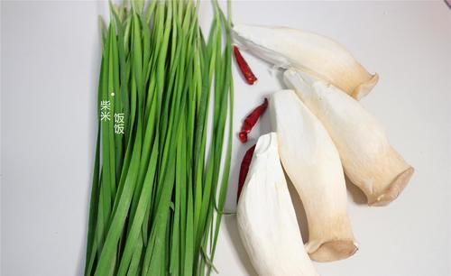  杏鲍菇|韭菜和它是绝配，大火一炒就出锅，鲜美好滋味，要试试