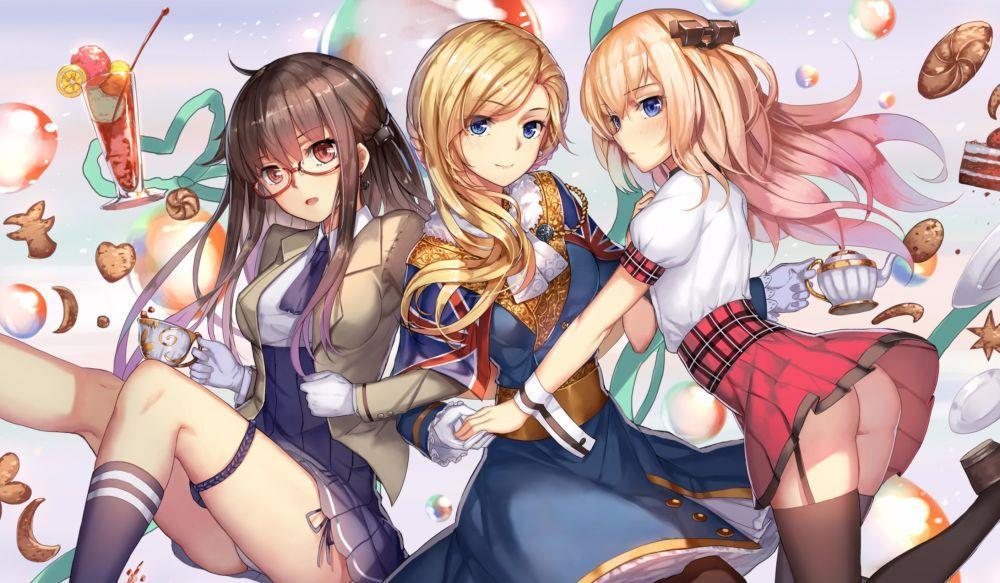 战舰|拟人类手游火遍二次元,美食枪械战舰都变火辣美少女?玩游戏也看脸!