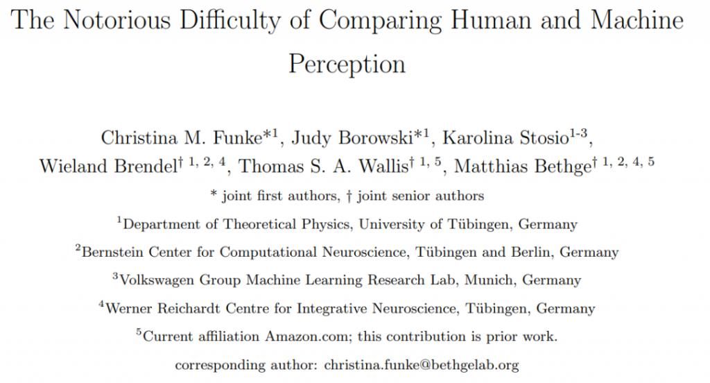  研究|人类和机器感知比较中常见的三大陷阱，你中了几条？