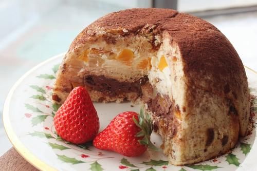 复刻|双层面包乳酪布丁(意大利国宝级厨师的快手圣诞甜点)赶紧复刻一下!