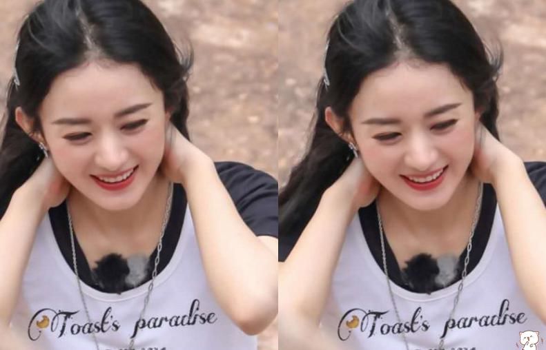  中餐厅|赵丽颖《中餐厅》生图再被曝，看到她脚下的鞋子后，你真是不怕热