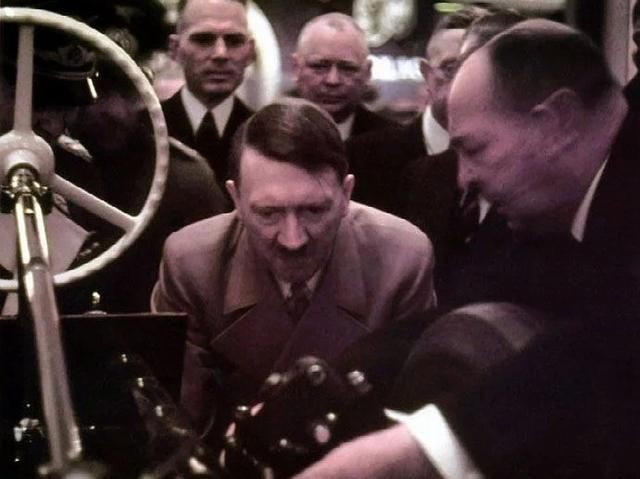 狂人|1938—1940，战争狂人希特勒的20张高清彩照