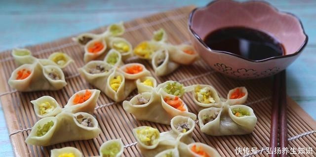 胡萝卜|宅在家里用饺子皮做烧麦,营养美味又好看,孩子早餐最爱吃