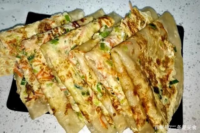 营养|入秋后,教你做懒人鸡蛋饼,手不沾面,简单一搅,暄软劲道又营养