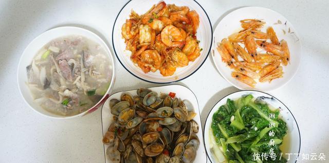 营养|我家的晚餐,荤素搭配很营养,都是简单的家常菜,从来都不叫外卖