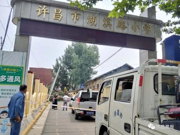  断落|祸从天降！直径30厘米的枝干突然断落，她奋力推开两名幼童