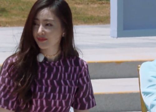  看台|跑男看台座位baby张翰距离远，蔡徐坤何穗避嫌，只一组不同