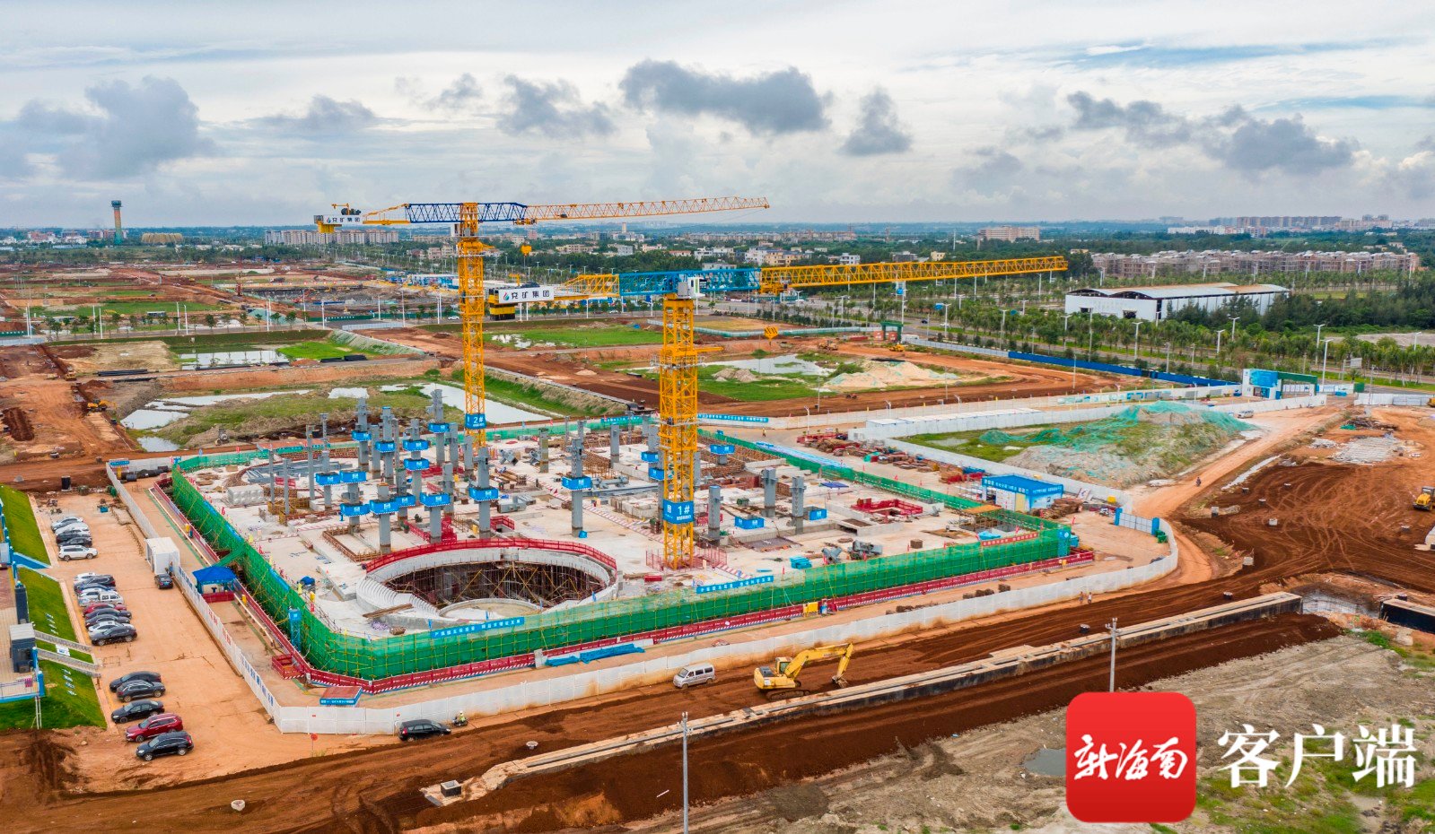 能源|瞰海南：江东新区海南国际能源交易中心项目建设“加速度”