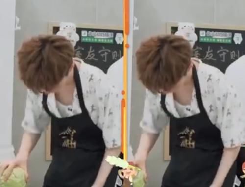  包菜|范丞丞做“手撕包菜”，别人都是直接用手撕开，就他与众不同