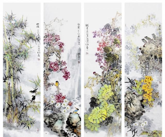 一草一木|赵占东的写意世界一花一鸟皆有情一草一木皆成风景