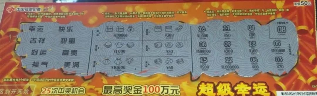 意外|生日聚餐等朋友，意外收获刮刮乐大奖50万元