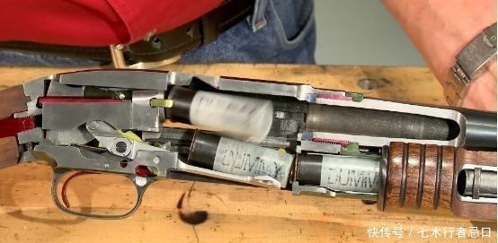 叫苦|史上第一把泵动式霰弹枪,打得德军叫苦连连,抗议禁止使用