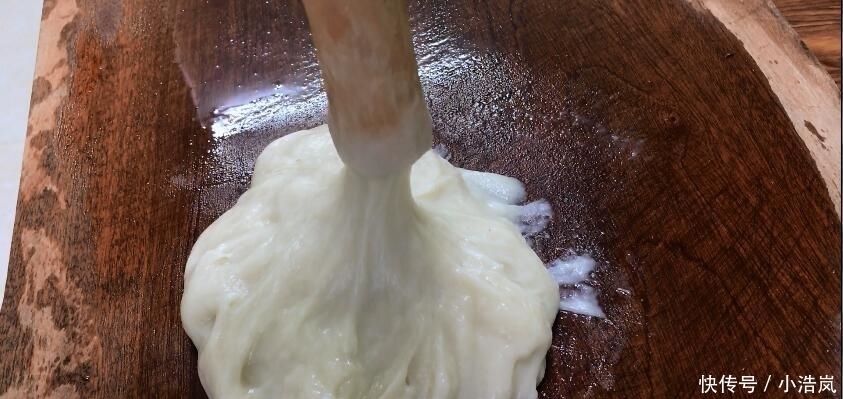 油炸|糯米粉别用油炸了,筷子搅一搅,不加一滴水,吃着不腻特别香