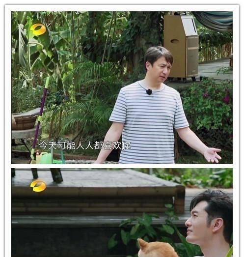 鼓励|黄晓明和黄磊在《向往的生活》疑似鼓励肖战,何炅一句话都没说