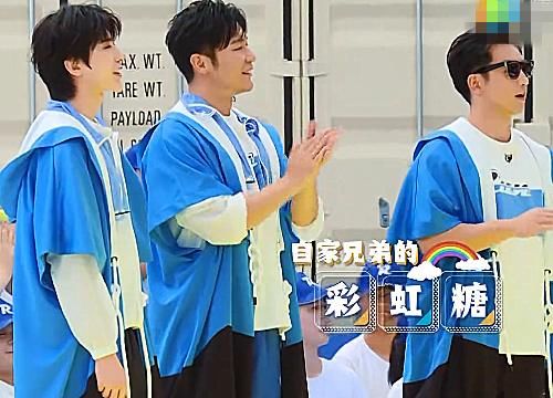 蔡徐坤|奔跑吧:蔡徐坤跟R1SE周震南握手,对待陈立农,方式更直接