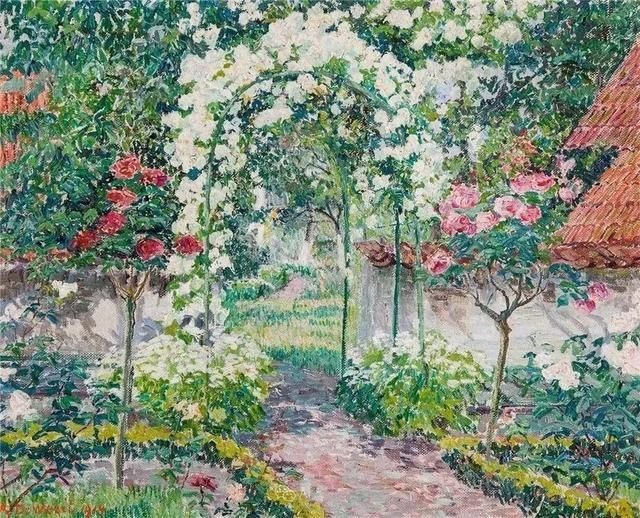  韦特|比利时女画家安娜·韦特的印象油画