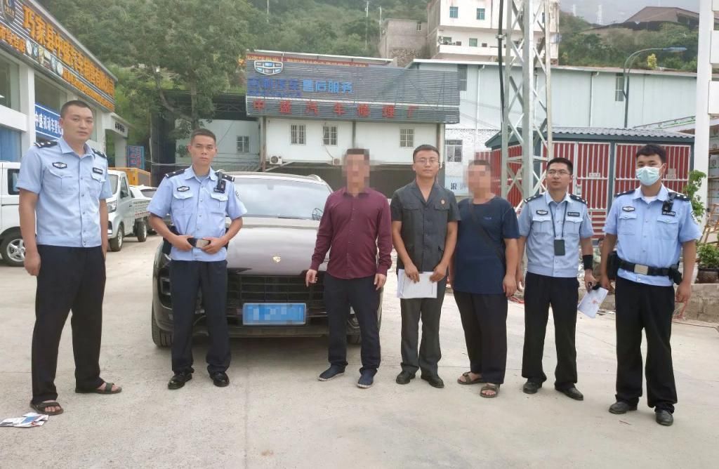 被执行人|官渡法院首例失信悬赏公告发布一个月后 被执行人的保时捷找到了！