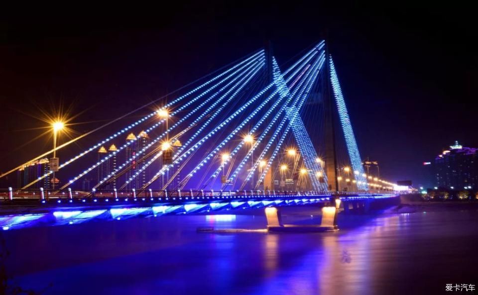吉林|高山流水、吉林江城~江城大桥夜拍