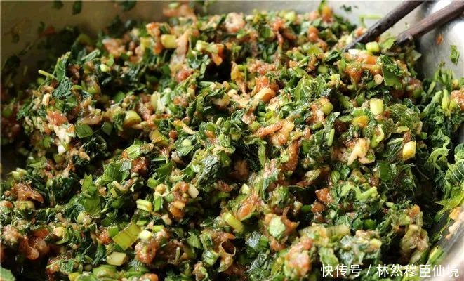  菠菜|这种蔬菜含钙量是菠菜的三倍，做饺子馅特别香