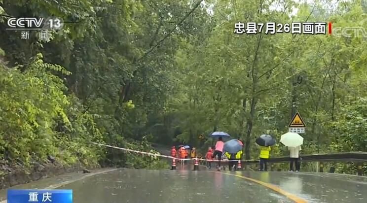 工作|强降雨致重庆多地出现险情 抢险救援工作展开