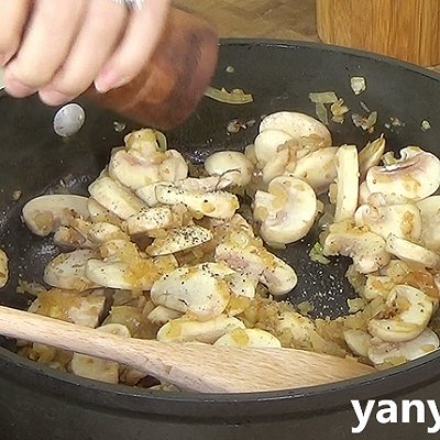 奶油|奶油鸡肉蘑菇意大利面