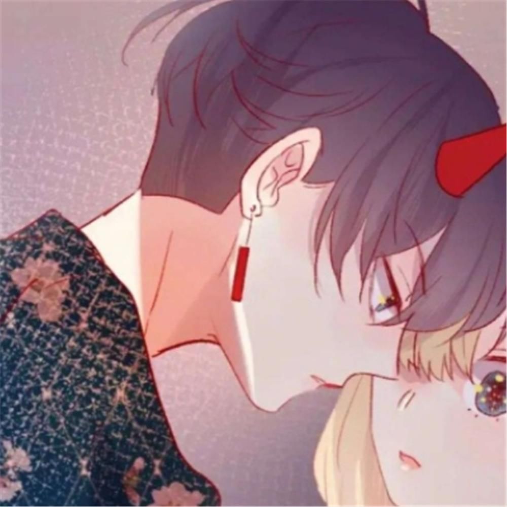  下辈子|唯美·天真·动漫情侣头像： 这辈子我放过你了，下辈子记得带我回家