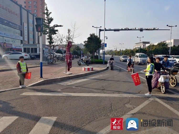 交通运输|莒县交通运输局开展“文明出行·礼让斑马线”志愿服务活动