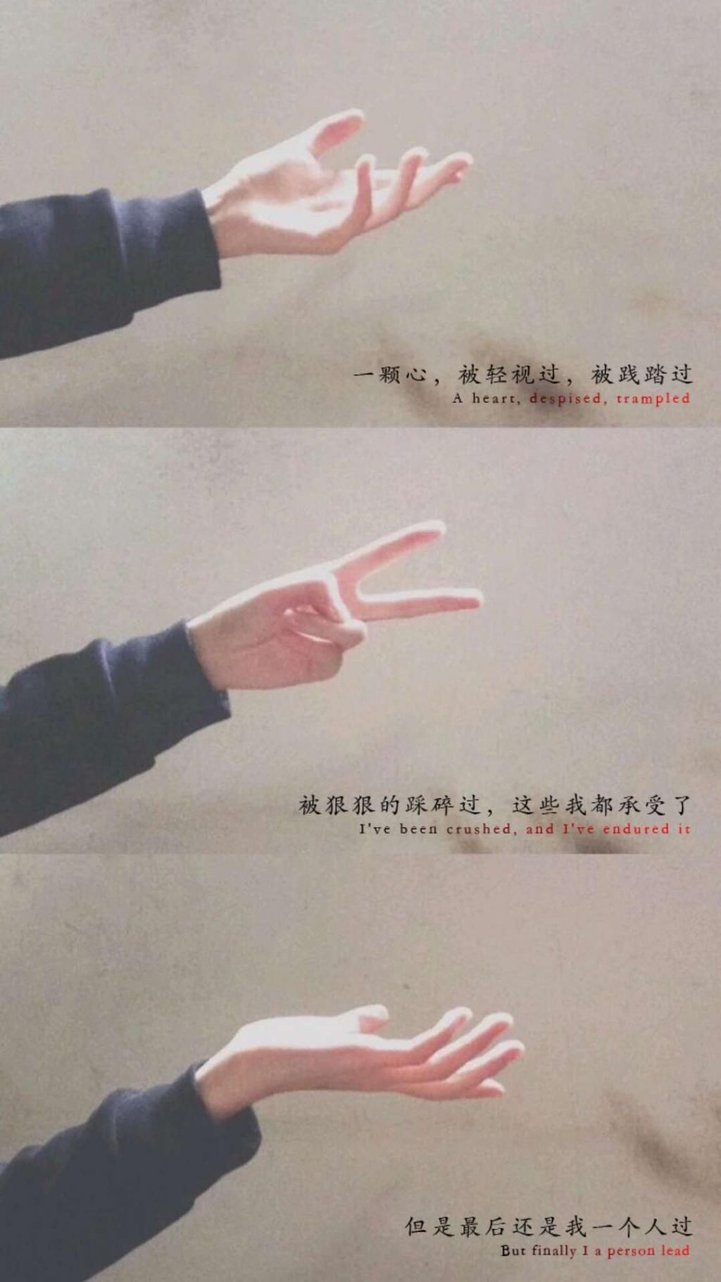  壁纸|手控壁纸！文字壁纸！