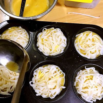 植物油|起司火腿面条焗鸡蛋